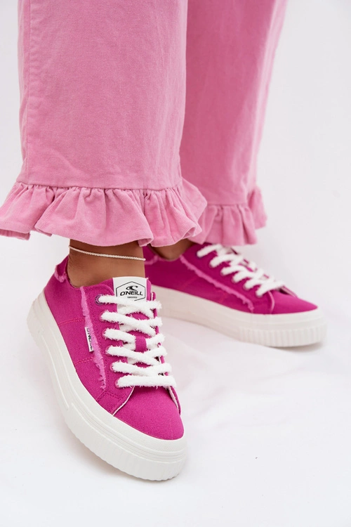 Trampki Damskie Na Platformie O`NEILL SPINNA C WOMEN LOW 90261009.06R Fuksja